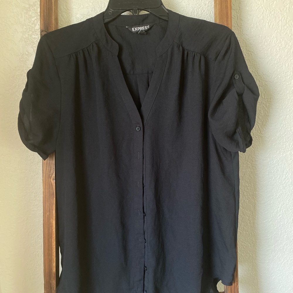 Express button up blouse
